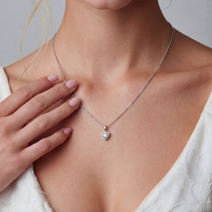 Amara Halskette – Moissanit, 925er Silber – Ansicht 4