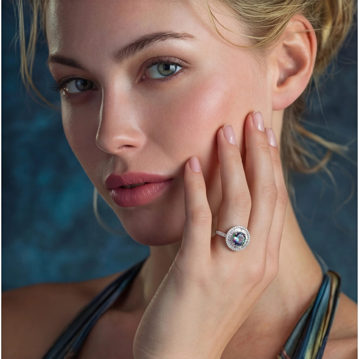 Astra Ring – Moissanit, 925er Silber – Ansicht 4