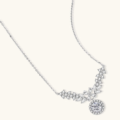 Angelica Halskette – Moissanit, 925er Silber – Ansicht 2