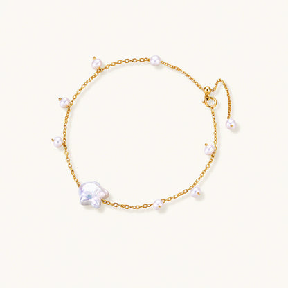Giselle Armband – Perle, vergoldetes 925er Silber – Ansicht 1
