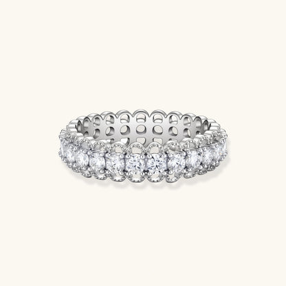 Infinita Ring – Moissanit, 925er Silber – Ansicht 1