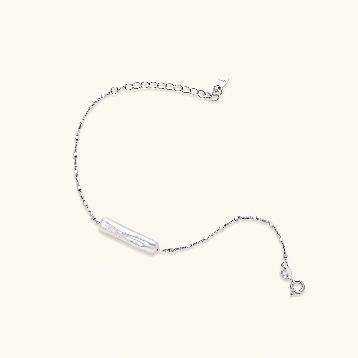 Barocca Armband – Perle, 925er Silber – Ansicht 2