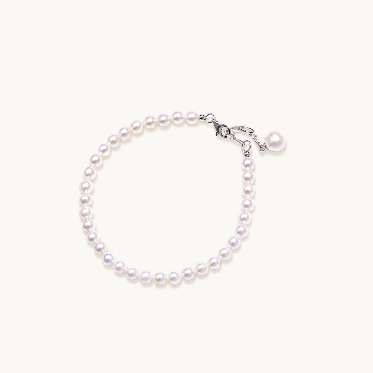 Nacrée Armband – Perlen, 925er Silber – Ansicht 1