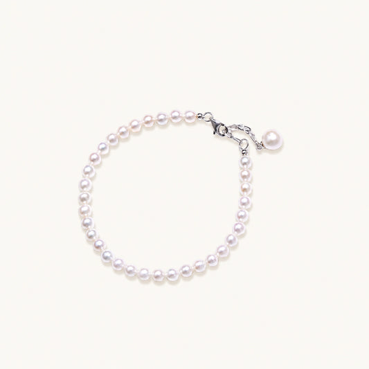 Nacrée Armband – Perlen, 925er Silber – Ansicht 1
