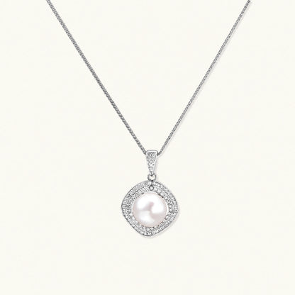 Valentina Halskette – Perle, 925er Silber – Ansicht 1
