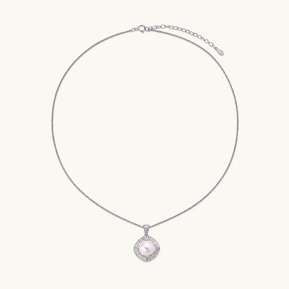 Valentina Halskette – Perle, 925er Silber – Ansicht 3