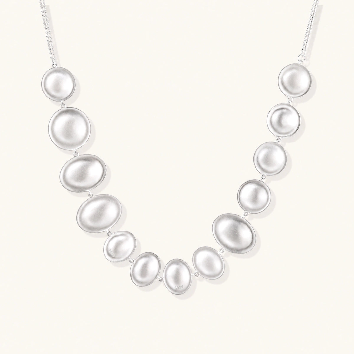 selene halskette – 925er silber – ansicht 1