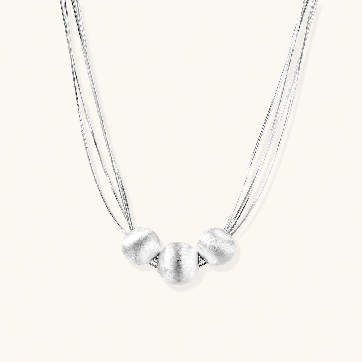Cascata Halskette – 925er Silber – Ansicht 1