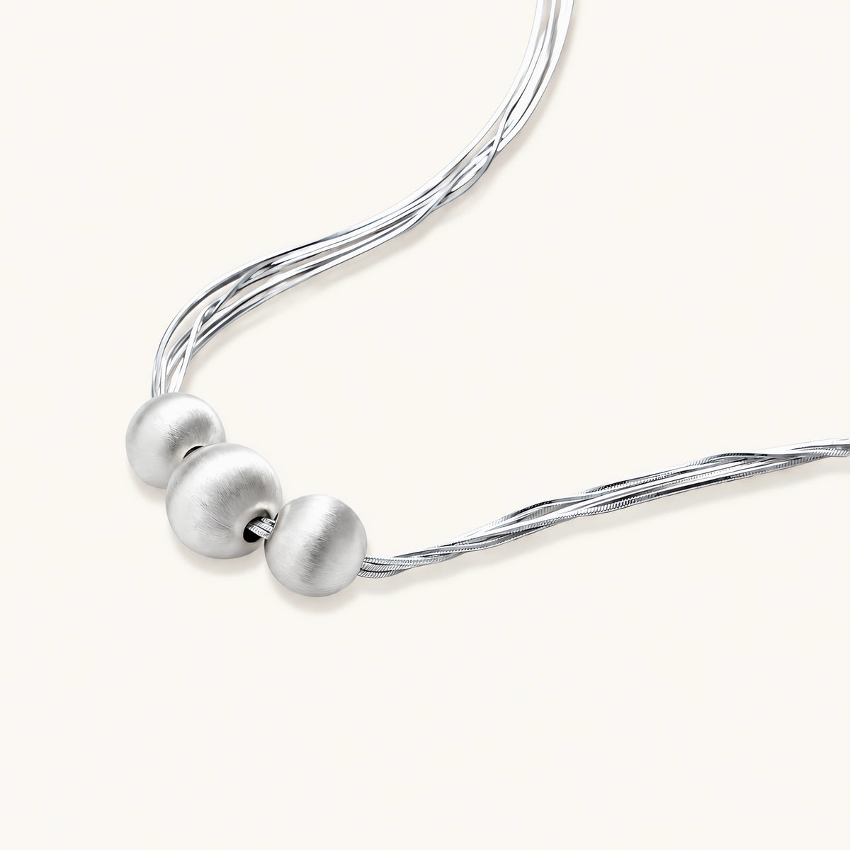 Cascata Halskette – 925er Silber – Ansicht 2