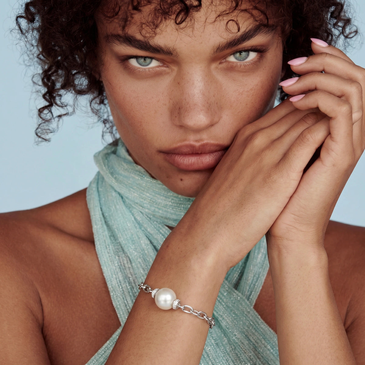 ondine armband – perle, 925er silber – ansicht 2