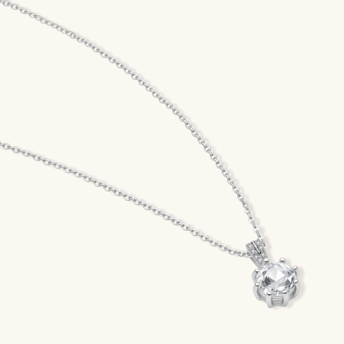 cristallo halskette – 925er silber – ansicht 2