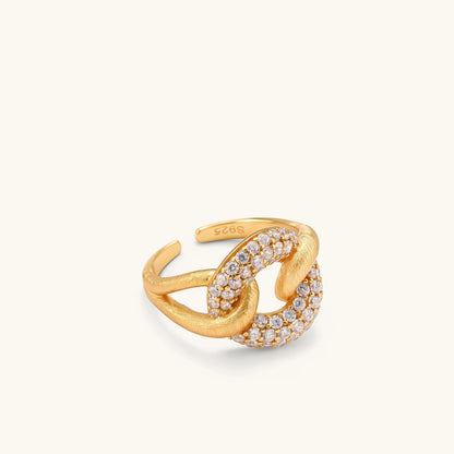 Catena Ring – vergoldetes 925er Silber – Ansicht 3